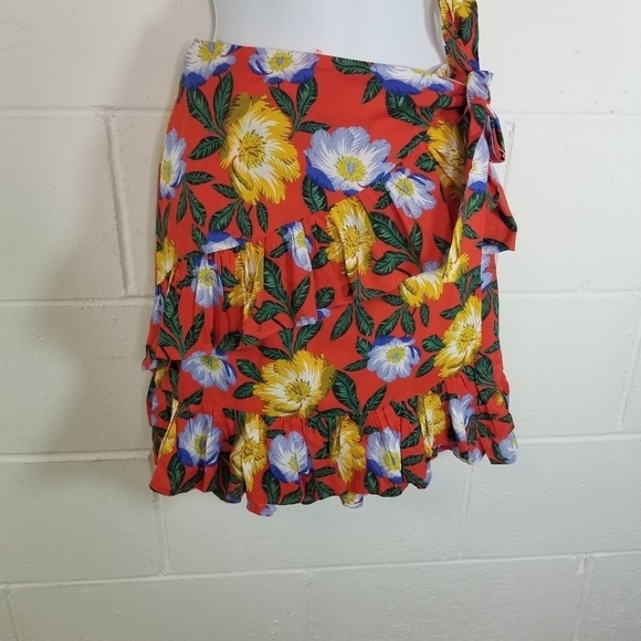 The Fifth Label floral wrap ruffle mini skirt - Picture 9 of 9